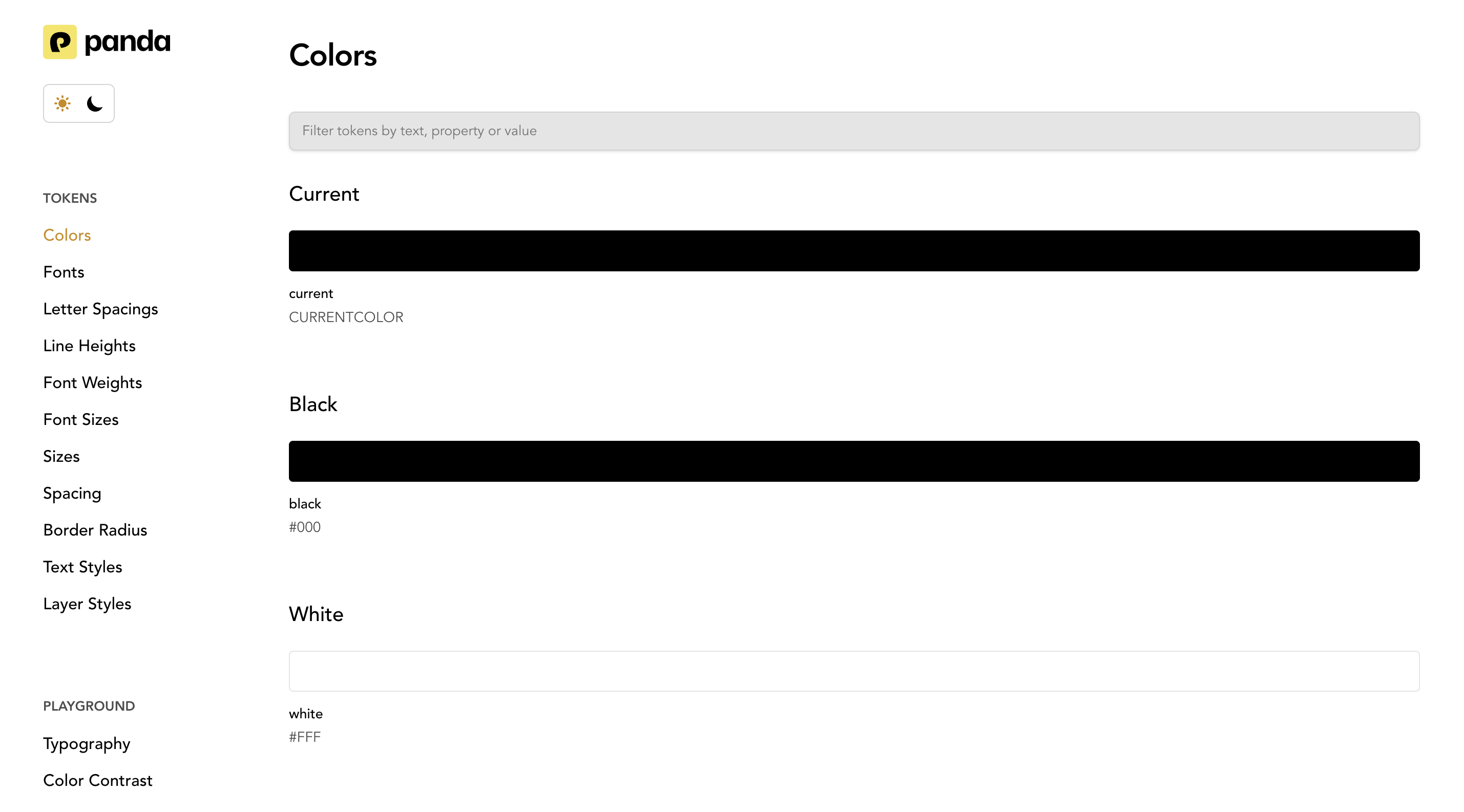 Panda Studio UI